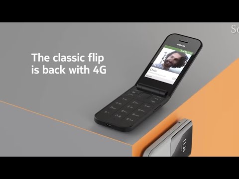 Nokia 2720 4G Classic Flip phone Let's You Hang Up in Style