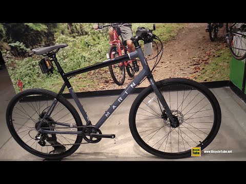2022 Marin Presidio 1 Hybrid Bike - Walkaround Tour at Bicycles Quilicot Boutique Laval