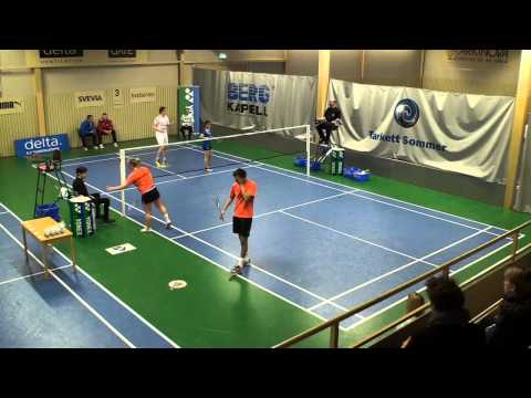 SM U22 Badminton Umeå 2013 Mixeddubbel Final
