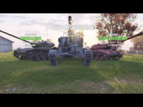 World of Tanks Console Charioteer - First Game With 105mm Gun