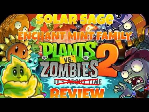 PLANT TERBARU (Solar sage) IS USELESS! - Plants vs Zombies 2 [Plants Review] #1