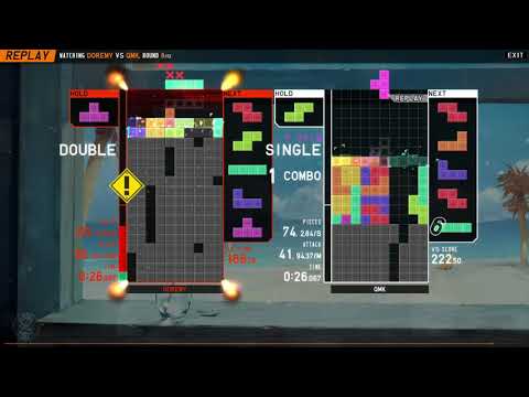 [TETR.IO] Tetra League: Doremy vs. qmk (08-10-2021)