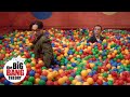 Leonard Chases Sheldon in the Ball Pit | The Big Bang Theory