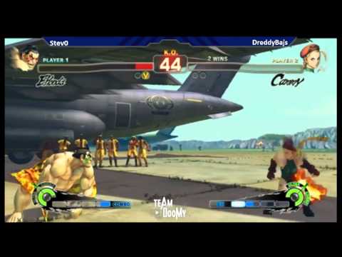 Irish Evo Qualifier SSF4AE2012 StevoKnevo Honda vs Dreddybajs Cammy