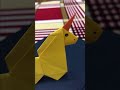 yellow paper horse model #shorts