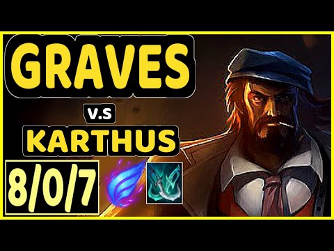 STEFAN (GRAVES) vs KARTHUS - 8/0/7 KDA JUNGLE CHALLENGER GAMEPLAY - EUW