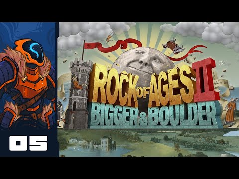 Let's Play Rock of Ages 2: Bigger & Boulder - PC Gameplay Part 5 - Bull Bullies