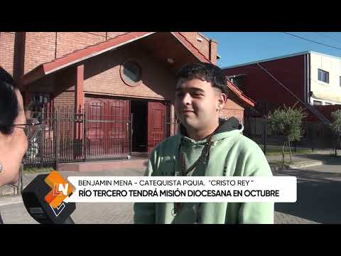 Río Tercero tendrá Misión Diocesana en Octubre, Benjamin Mena