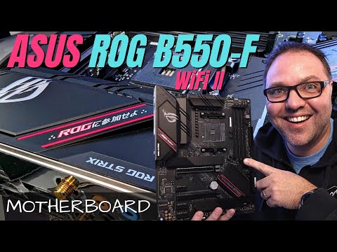 Asus ROG Strix B550-F Gaming WiFi II AMD AM4 (3rd Gen Ryzen) ATX Gaming Motherboard (PCIe 4.0,WiFi 6E, 2.5Gb LAN, BIOS Flashback, HDMI 2.1, Addressable Gen 2 RGB Header and Aura Sync) video review thumbnail