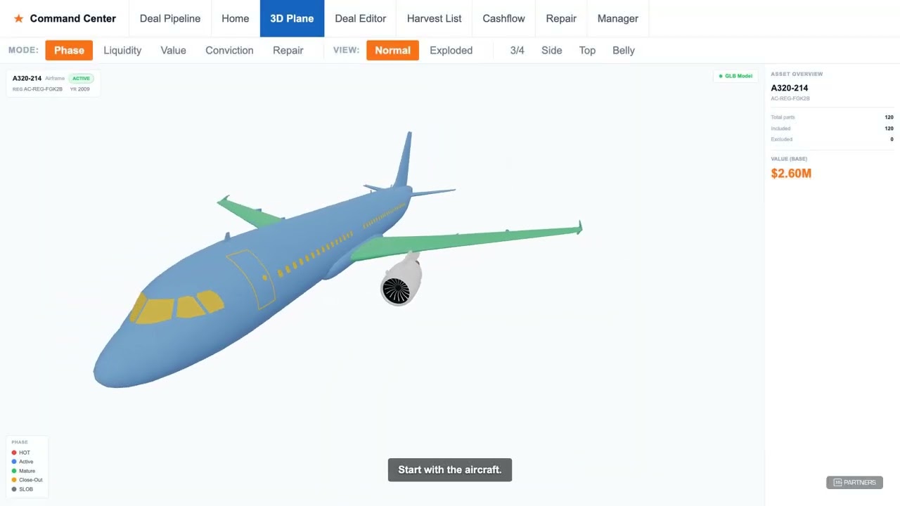 Aviation Teardown Deal Intelligence in 48 Hours