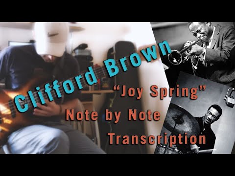 Clifford Brown on Bass ǀ Transcription Series ǀ 