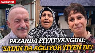 Artvin pazarında etiketler el yakıyor: "Frensiz araba gibi gidiyoruz, bakalım ne
