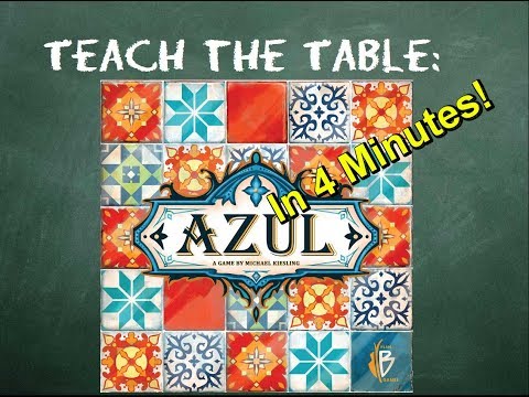 How to play Azul in 4 Minutes