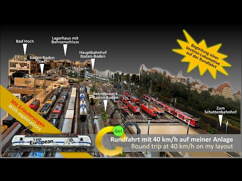 Rundfahrt auf meiner Anlage - es gibt noch viel zu tun...