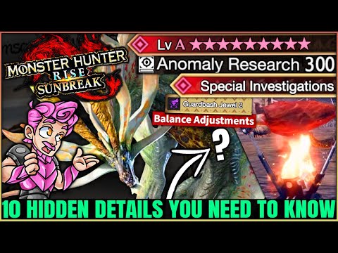 10 Title Update 5 Secrets You Didn't Know About - Tips Tricks & More - Monster Hunter Rise Sunbreak!