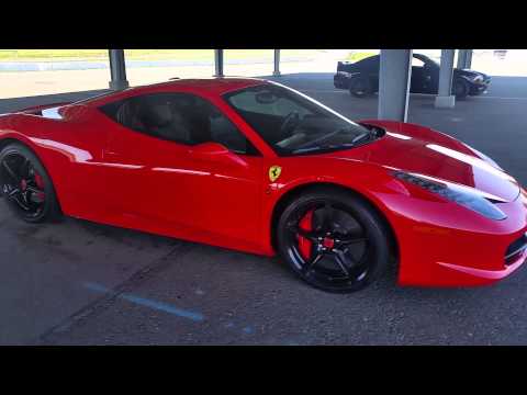 Ferraris 458 & 430 at thunderhill