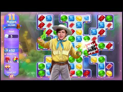 Wonka's World of Candy Level 417 - NO BOOSTERS + FULL STORY 🍫 | SKILLGAMING ✔️