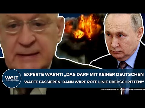 PUTINS KRIEG: "Das darf mit keiner deutschen Waffe passieren! Dann wäre rote Linie überschritten"