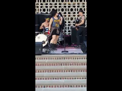 Midnight Mob "Black Moon Rising" @ the Main Stage at Binns Park during Launch Music Conference 2017