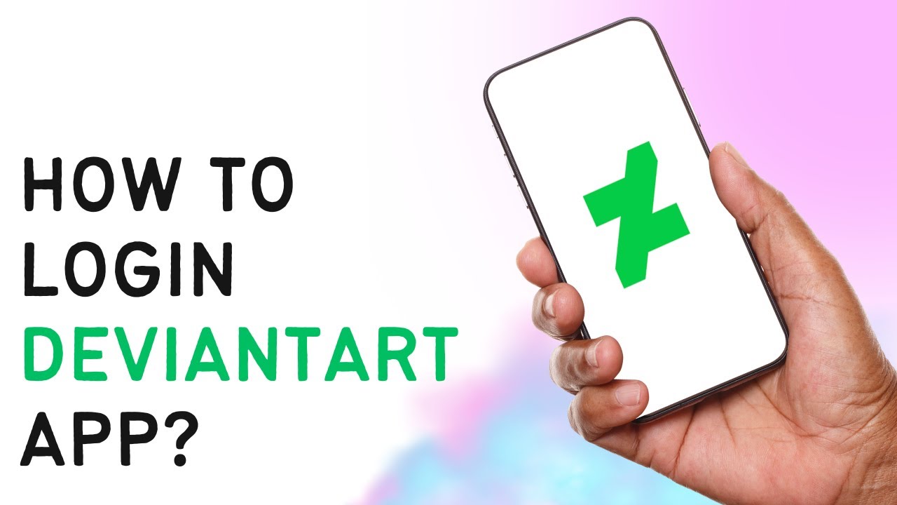 How To Login To DeviantArt App