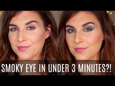 Fastest Smoky Eye Ever Challenge | Bailey B.