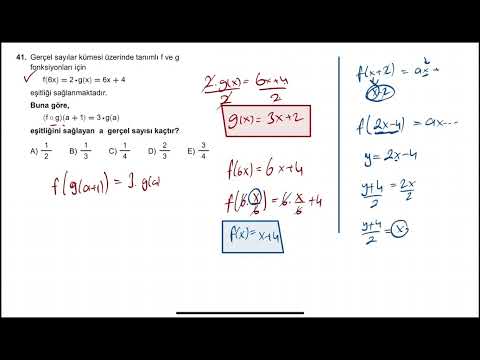 KPSS 2023 FONKSİYON SORUSU AYRINTILI ÇÖZÜM