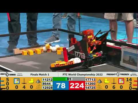 World Championship Finals Match 1 | FTC Freight Frenzy