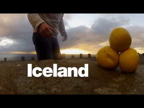 טיול באיסלנד מתועד באמצעות להטוטים