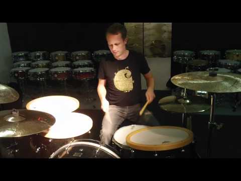 Jesper Thomsen tester Drum Limousine woodhoops | Moderndrums.dk