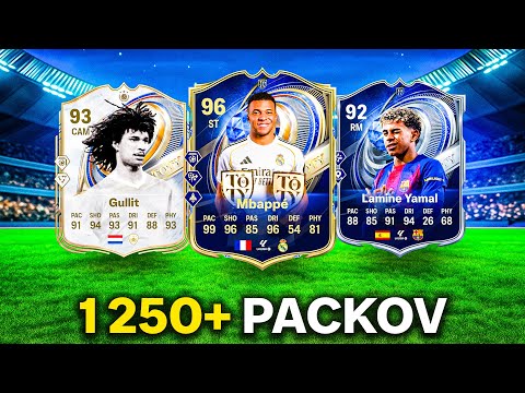 Môj TOTY PACK OPENING! 😱 (1250+ Packov)
