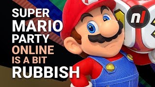 Super Mario Party's Online Mode is Not Very Good