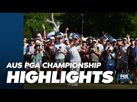Aussie stars outgunned in 44-year first 🔥 BMW Australian PGA Championship Round 4 Highlights