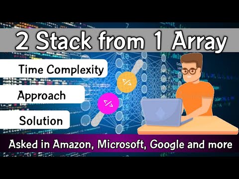 Implement Two Stacks In An Array Algorithmcode C Java Competitive Coding Interview