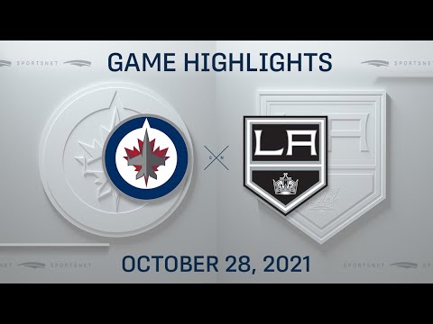 NHL Highlights | Jets vs. Kings - Oct. 28, 2021