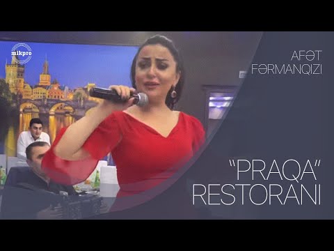Afət Fərmanqızı UFA-da (Rusiya) Toyda | “Praqa” Restoranı