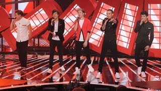 One Direction Performs "Little Things" & LWWY on "The X Factor" USA