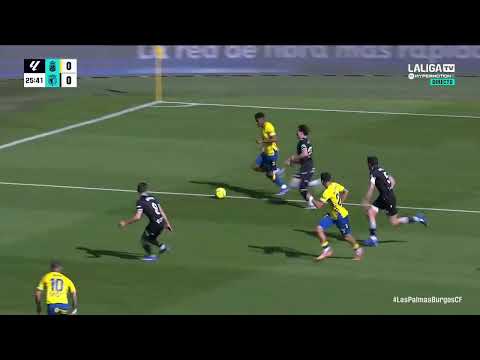 Very clear chances in UD Las Palmas 0 Burgos 0 | Matchday 25, 25-26 | Audio: Xavi Rodriguez