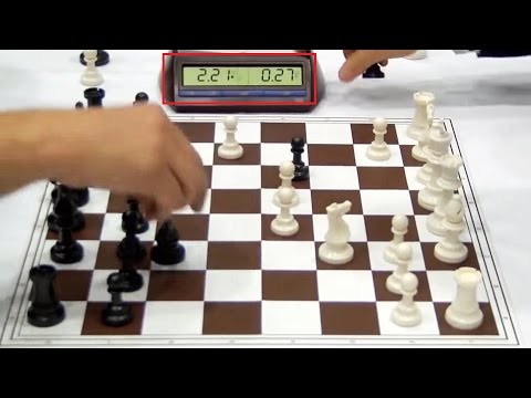 LA PARTITA DI SCACCHI PIU' VELOCE DEL MODNO!