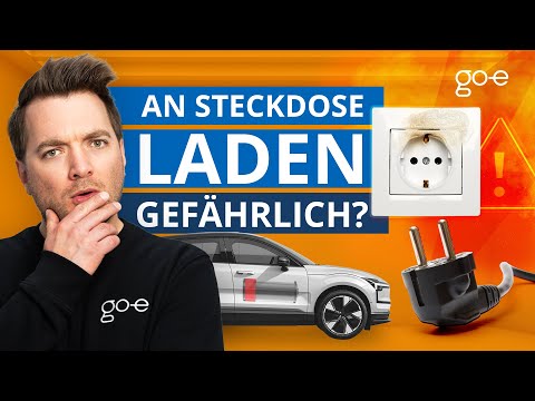 Charging an electric car at a regular outlet? Is it dangerous? #electriccar #socket #wallbox