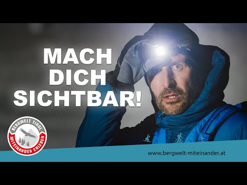 Pistentouren: Mach dich sichtbar! Bergwelt Tirol - Miteinander Erleben