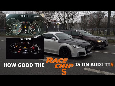 RaceChip S Open boxing - review - Installation - Testing on Audi TTS MK2