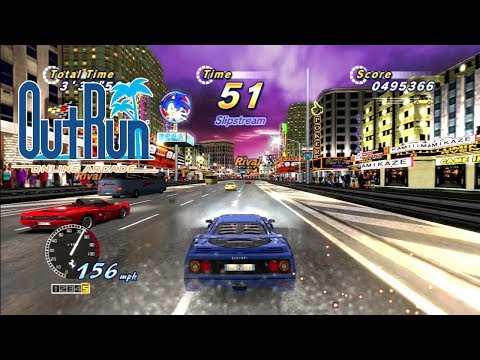 Outrun Online Arcade - Goal C 60fps Upscaled 4K (PS3)