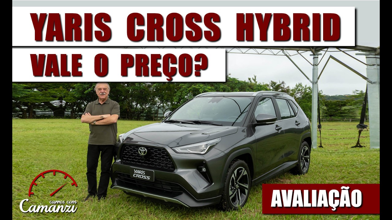 Toyota Yaris Cross Hybrid 2026: o primeiro SUV compacto híbrido flex do Brasil