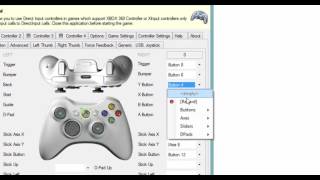 toca edit manette xbox360 emulateur PC (play all PC games with joystick)