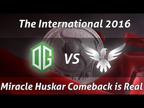OG vs Wings | Miracle Huskar Comeback is REAL The International 2016