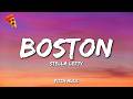 STELLA LEFTY Boston Lyrics