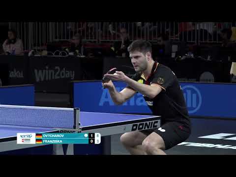 Dimitrij Ovtcharov vs Patrick Franziska  European Championships 