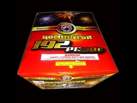 DM202C5 192 Proof  500G Cake By Dominator Fireworks