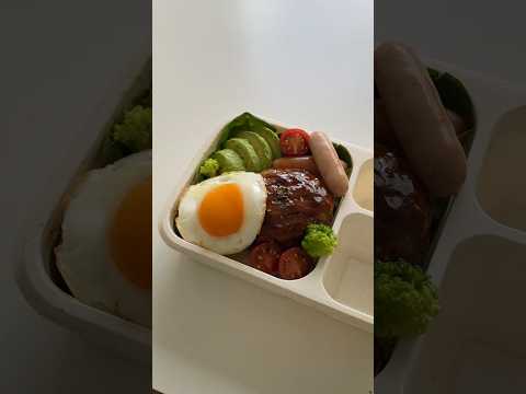 Making a 12 hour shift survival meal for my boyfriend👨‍💼🍱 #asmr #lunchbox #bento #cooking #food