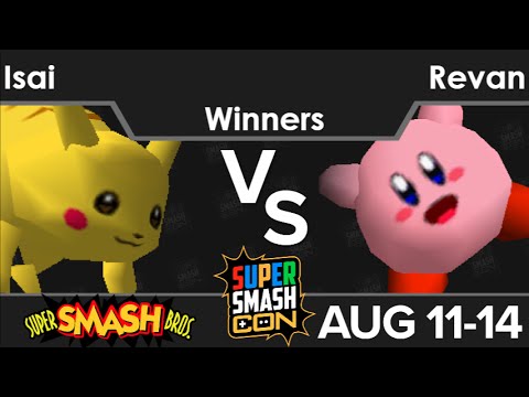 SSC16  - Isai (Pikachu) vs Revan (Kirby) Winners - SSB64